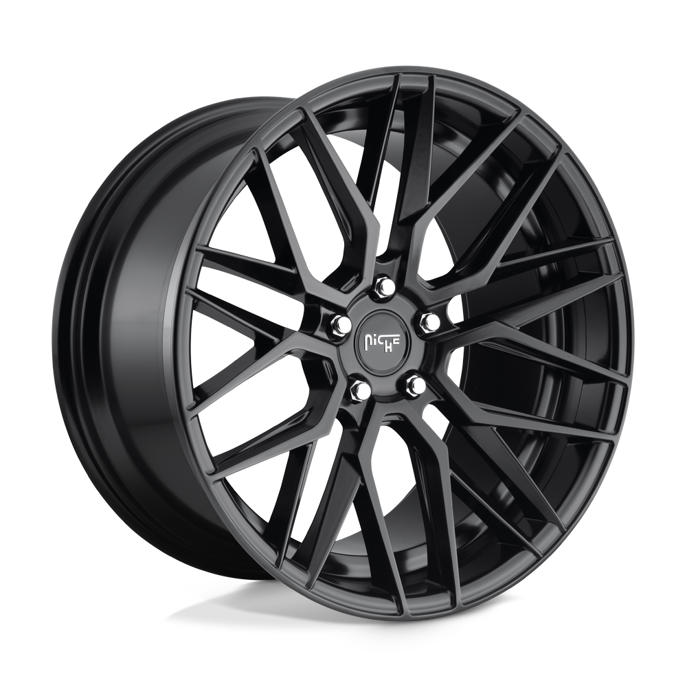 Niche 1PC M190 GAMMA MATTE BLACK Wheel 18x8 5X120mm +40 72.56mm