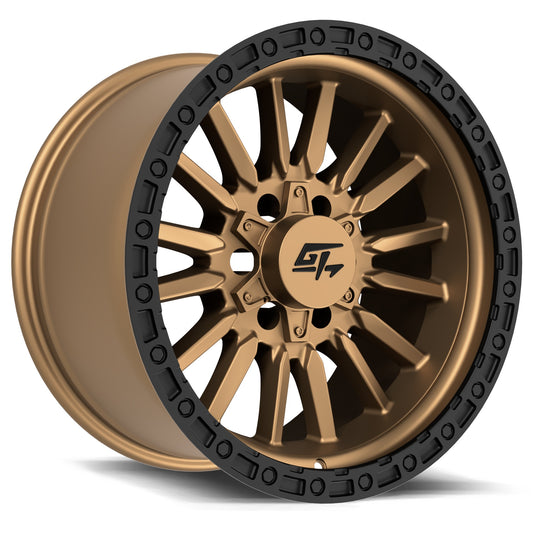 CHAMBER 20x10 6x135/6x139.7 -18 Black Ring / Matte Bronze Centre