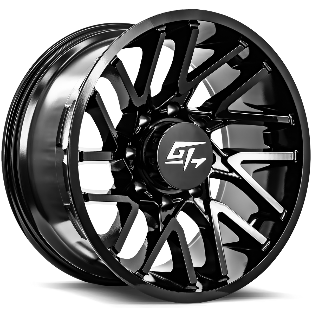 AGGRESSION 17x9 6x135/6x139.7 ET12 106.1 bore Gloss Black Wheel