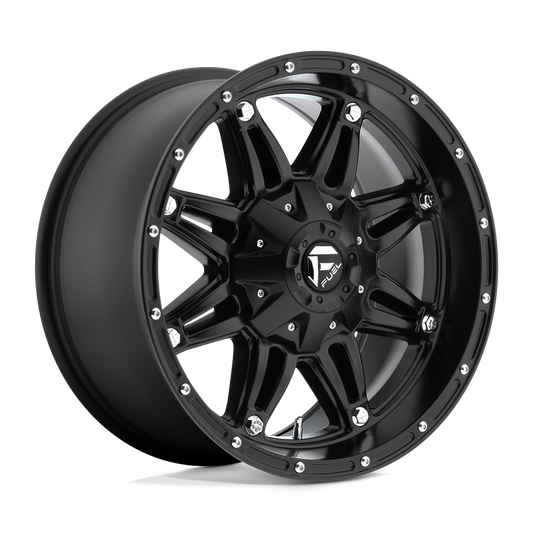 Fuel 1PC D531 HOSTAGE MATTE BLACK Wheel 17x8.5 6X114.3/6X139.7mm +14 78.1mm
