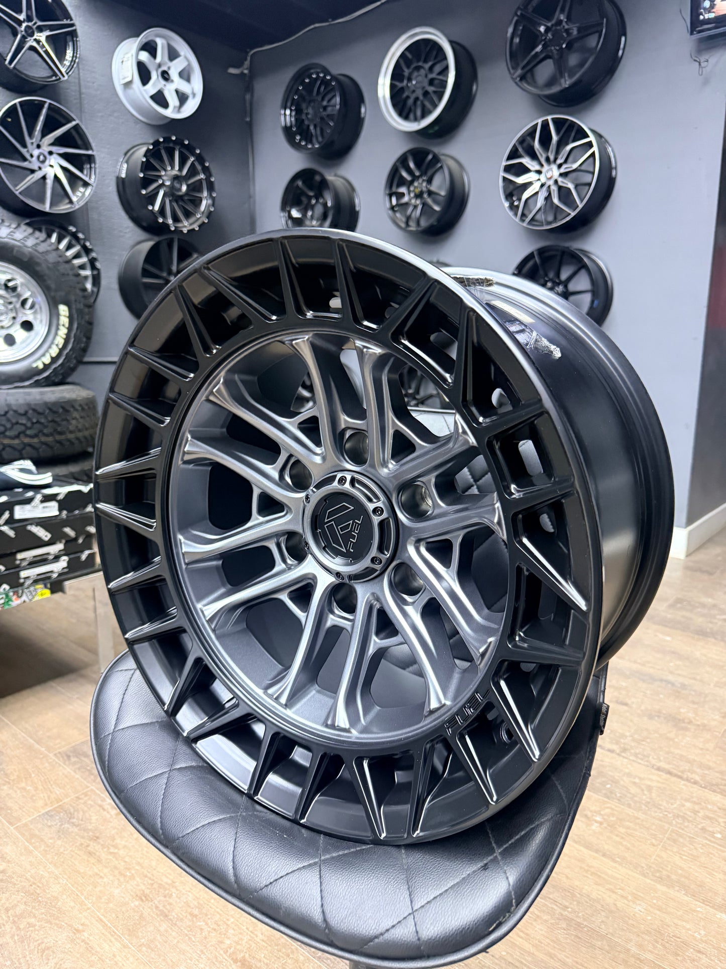 17X9 -12 6X139.7 106.1cb FUEL CELSIUS FC874 Alloy Rims