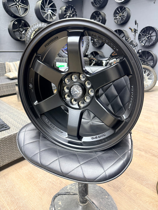 ARMED VETERAN 17x8 +28 5x127 BLACK ALLOY RIMS