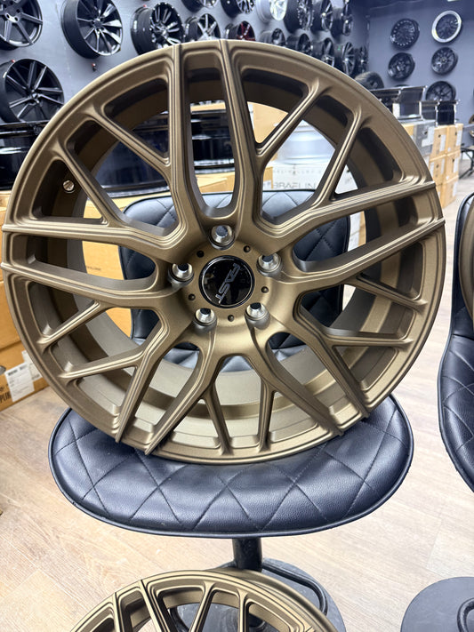 **BLEM SALE** FAST WHEELS VYBZ BRONZE 18X8 +40 5X114.3 72.6CB