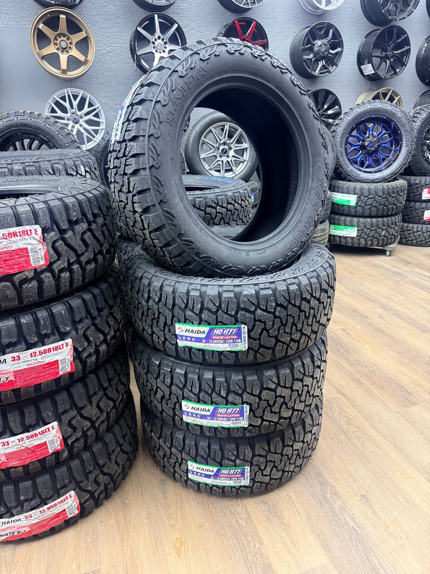 **ON SALE** 33x12.50R20 Haida HD877 X/T Tires