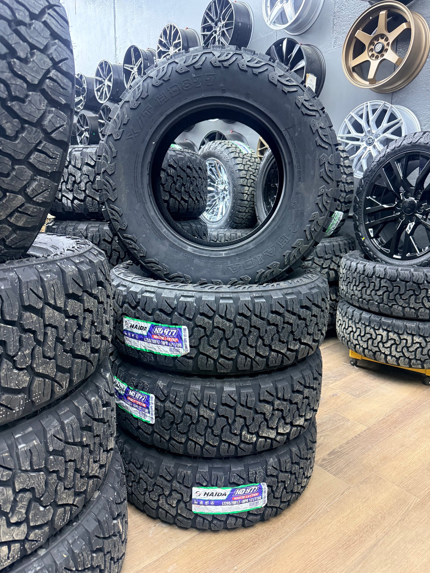 **ON SALE** 265/70R17 Haida HD877 X/T Tires