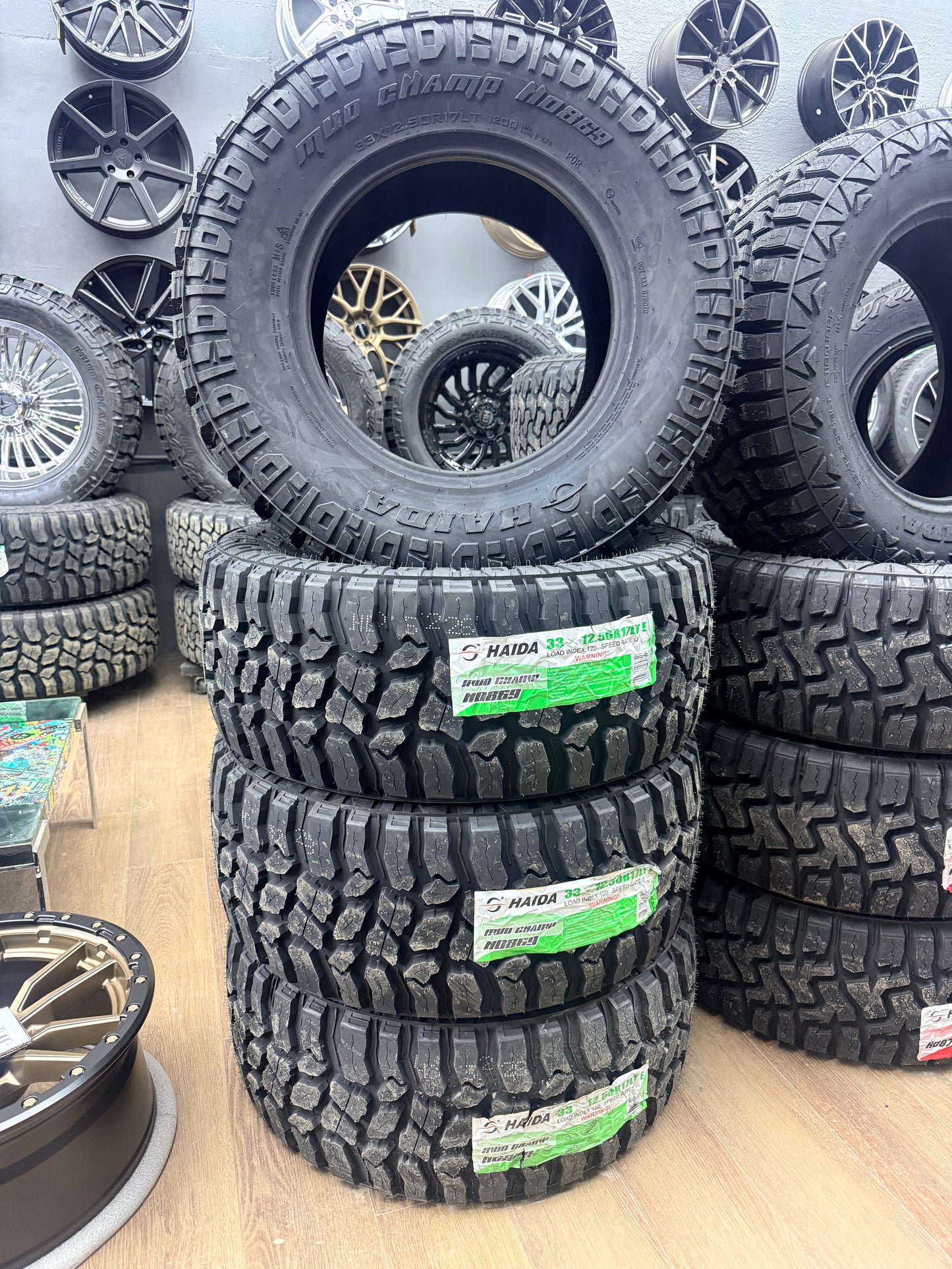 **ON SALE** 33x12.50R17 Haida HD869 M/T Tires