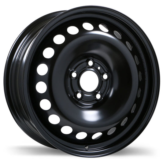 Steel Wheel 17x6.5 5x114.3mm +45 66.1mm BLK