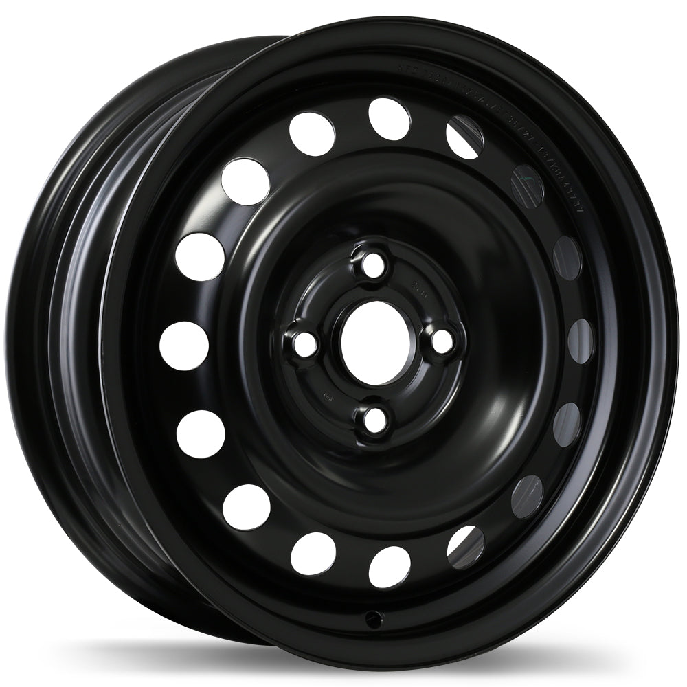 Steel Wheel 15x5.5 4x100mm +36 54.1mm BLK