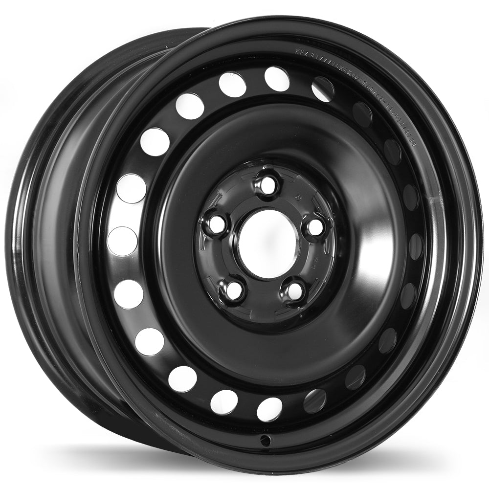 Steel Wheel 16x6.5 5x114.3mm +40 66.1mm BLK
