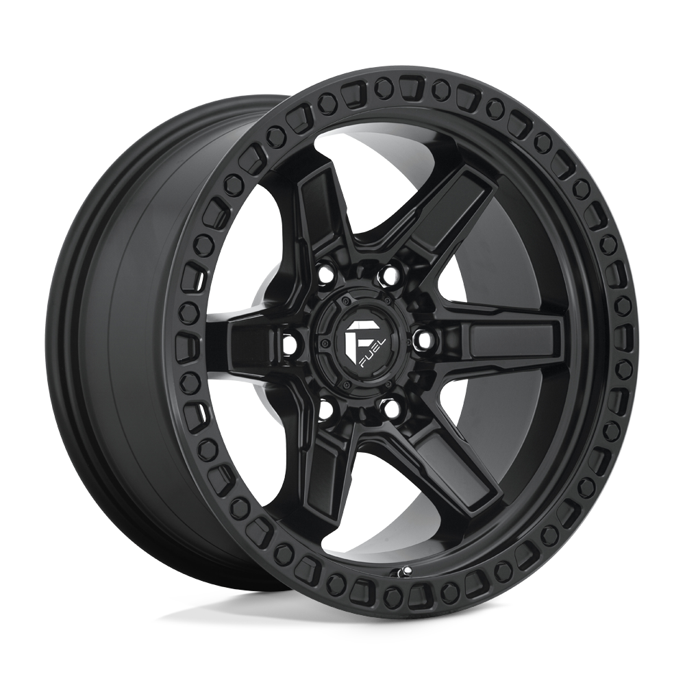 Fuel 1PC D697 KICKER MATTE BLACK Wheel 17x9 5X127mm +1 71.5mm