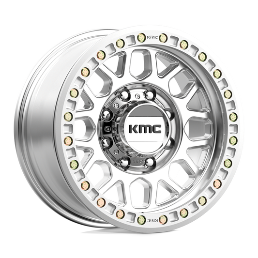 KMC KM234 GRENADE DESERT BEADLOCK MACHINED Wheel 17x8.5 8X165.1mm +0 125.1mm