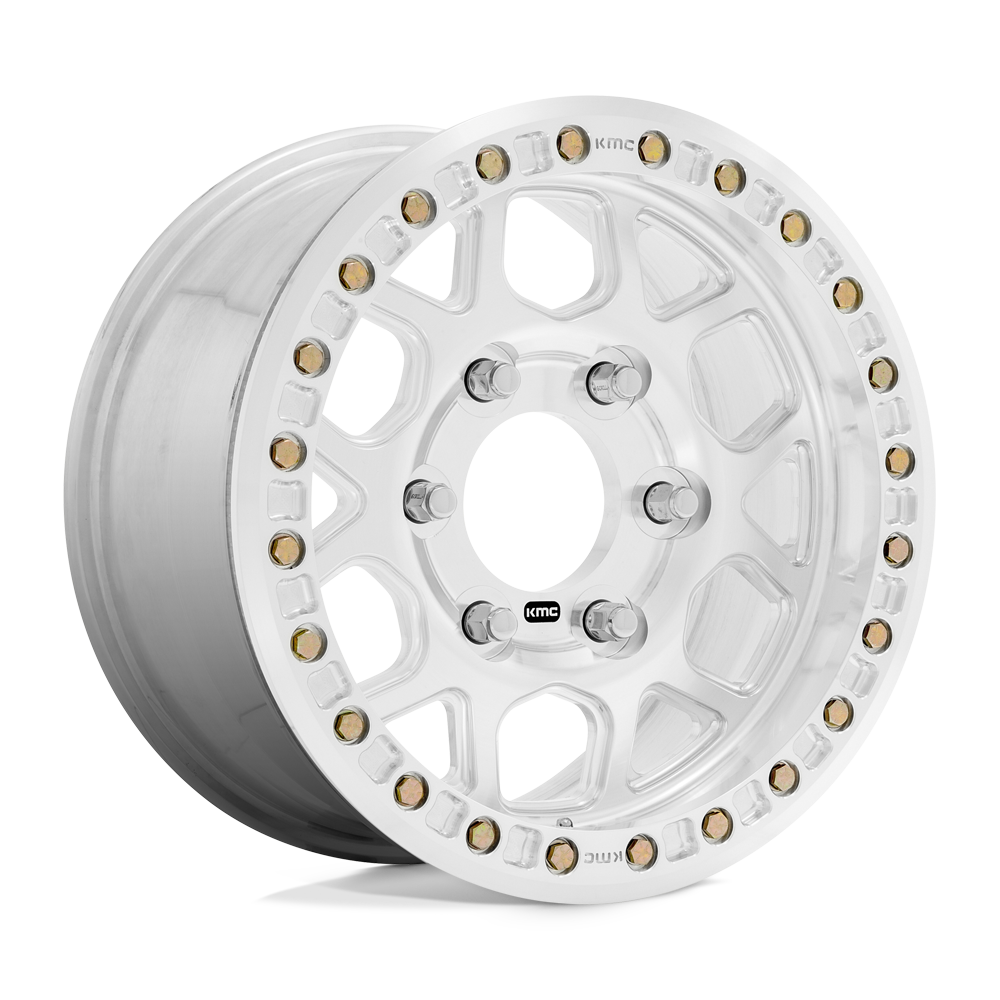KMC KM444 MESA FORGED BEADLOCK RAW MACHINED Wheel 17x9 6X139.7mm +0 108mm
