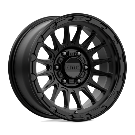 KMC KM542 IMPACT SATIN BLACK Wheel 17x8.5 6X139.7mm +0 106.1mm