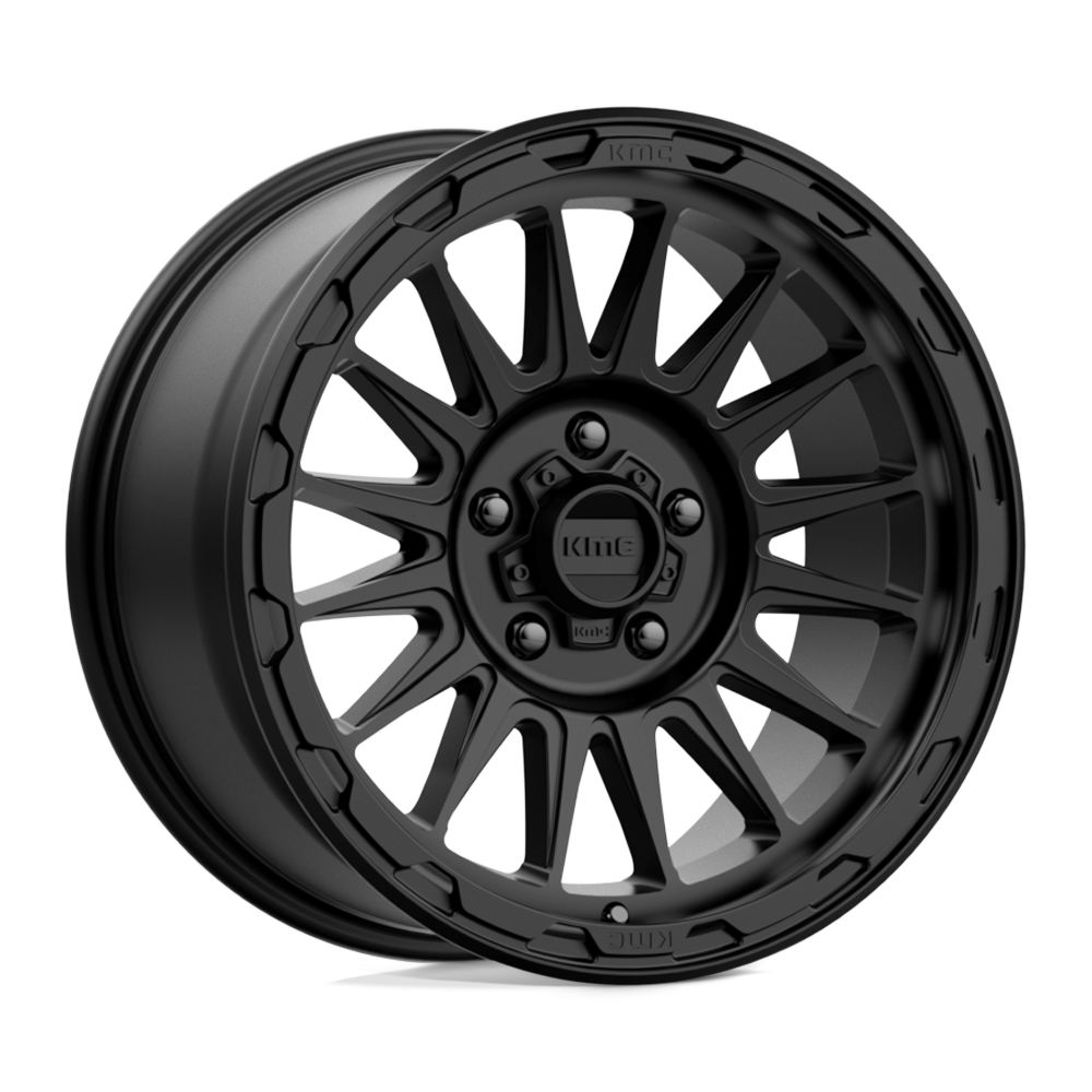 KMC KM542 IMPACT SATIN BLACK Wheel 18x9 5X127mm +18 71.5mm