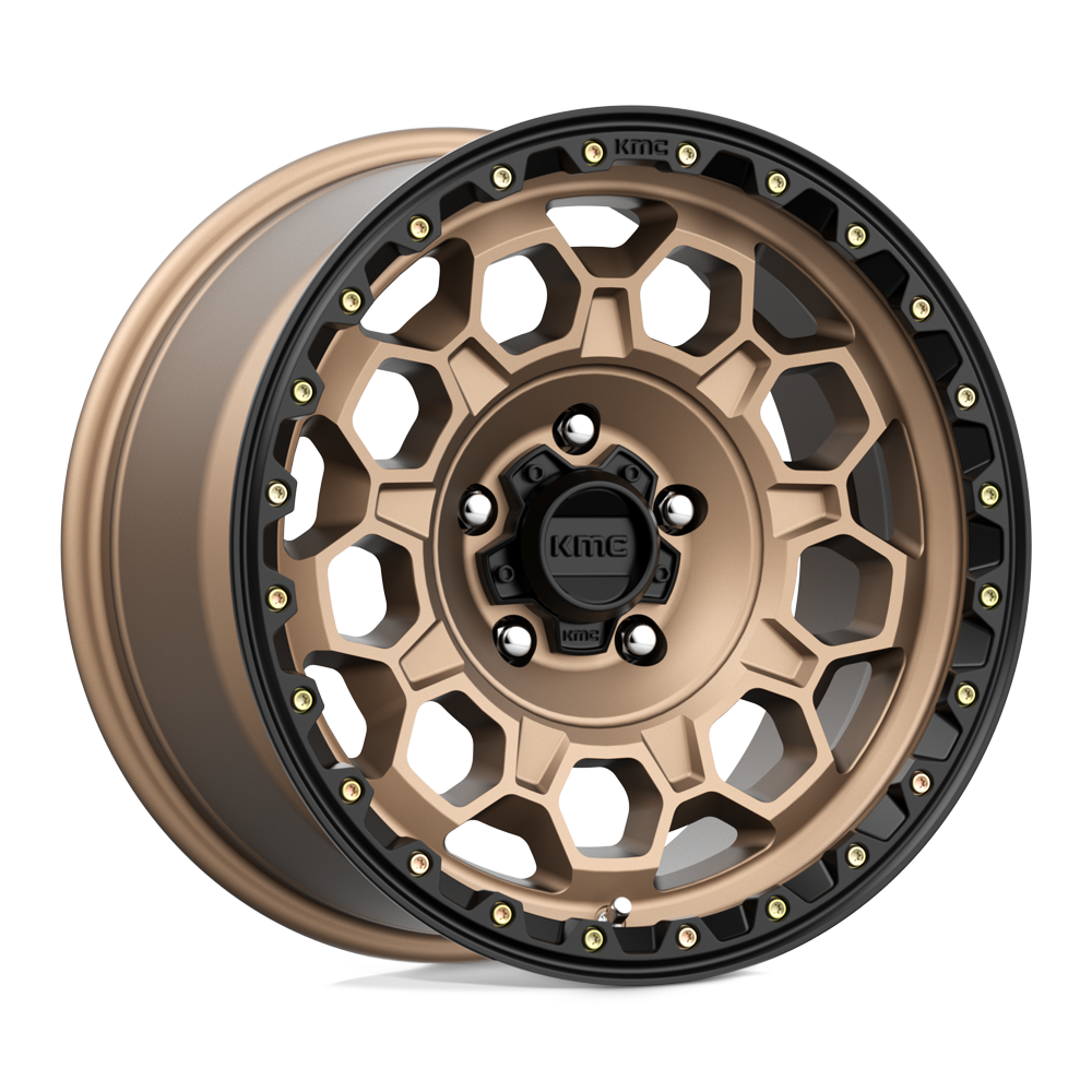 KM545 17X9 5X5.0 M-BRZ BLK LP 00MM