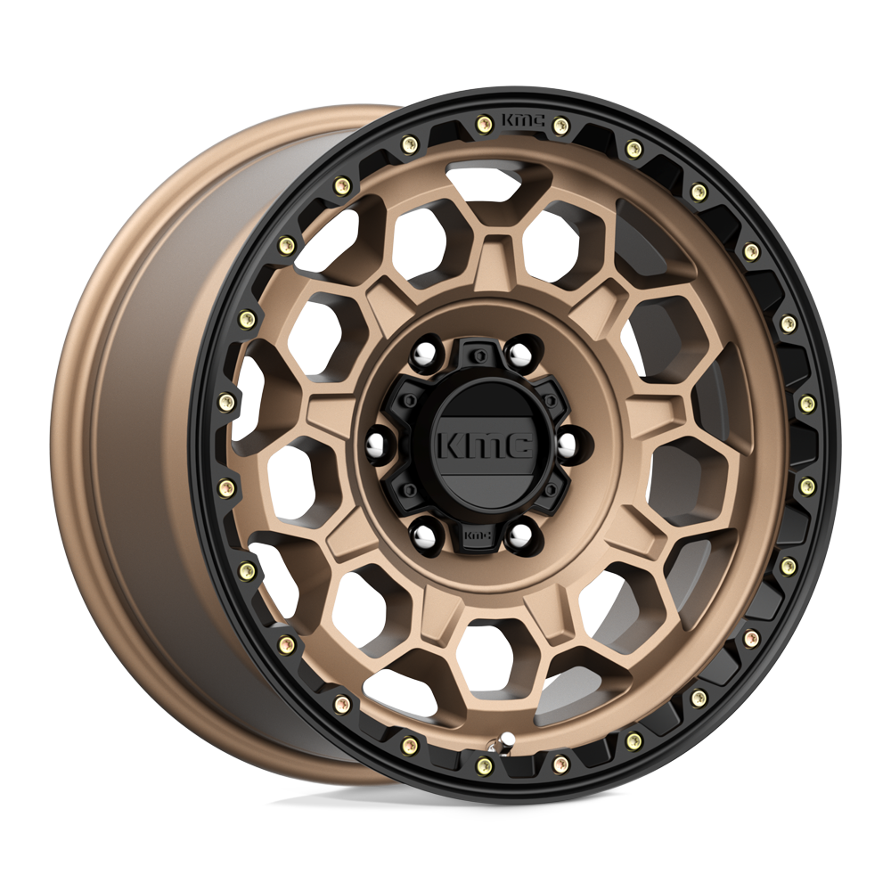 KM545 17X9 6X5.5 M-BRZ BLK LP 00MM