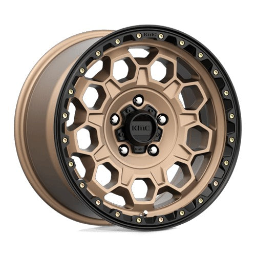 KM545 17X9 5X5.0 M-BRZ BLK LP 18MM