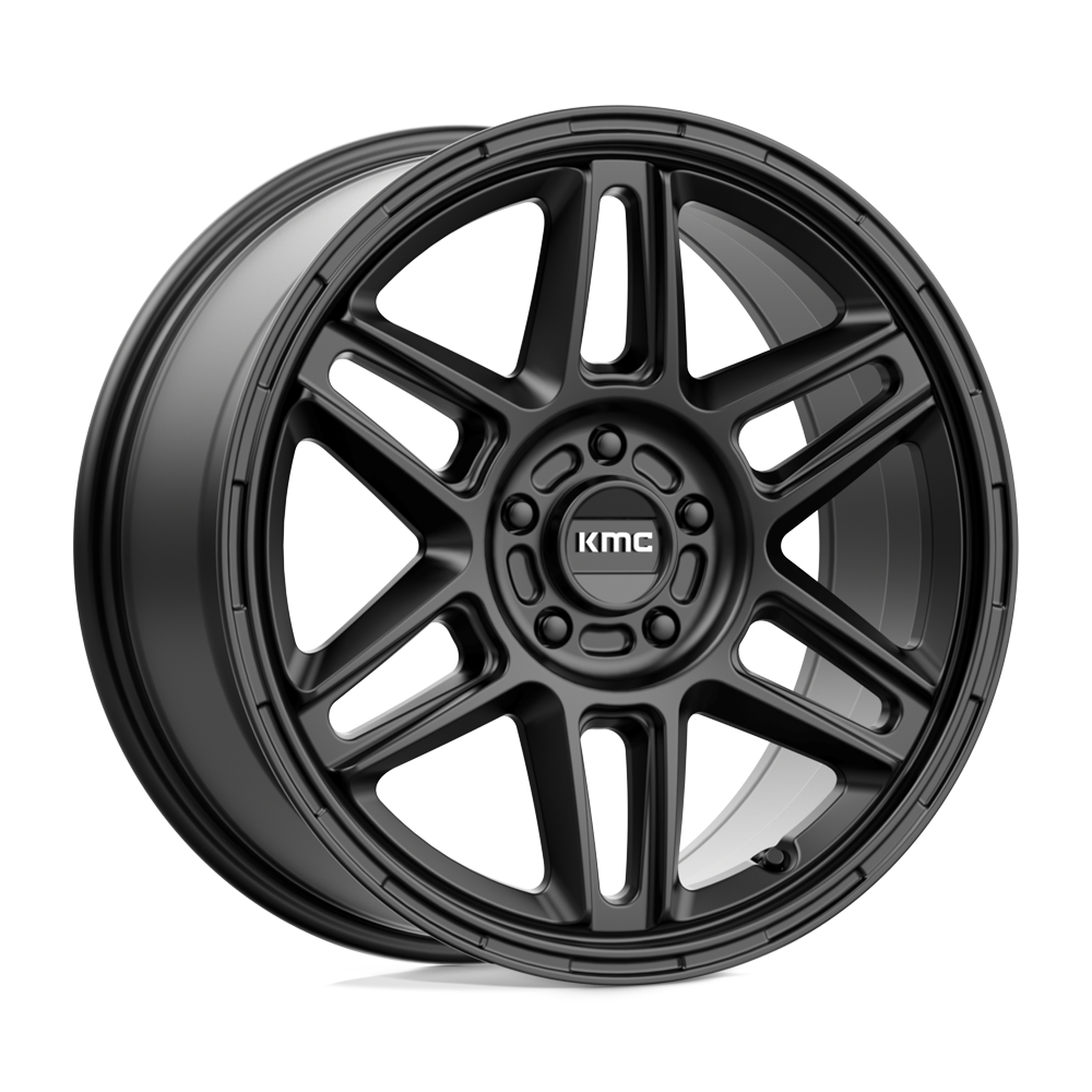 KMC KM716 NOMAD SATIN BLACK Wheel 18x8 5X114.3mm +38 72.56mm