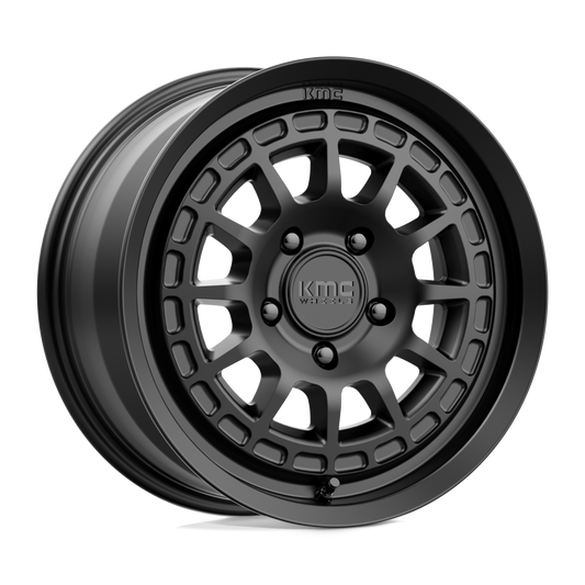 KMC KM719 CANYON SATIN BLACK Wheel 17x8 5X114.3mm +35 72.56mm