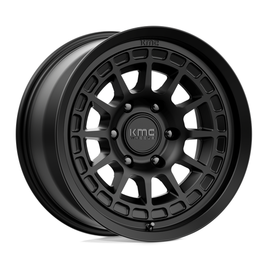 KMC KM719 CANYON SATIN BLACK Wheel 17x8.5 6X139.7mm +0 106.1mm