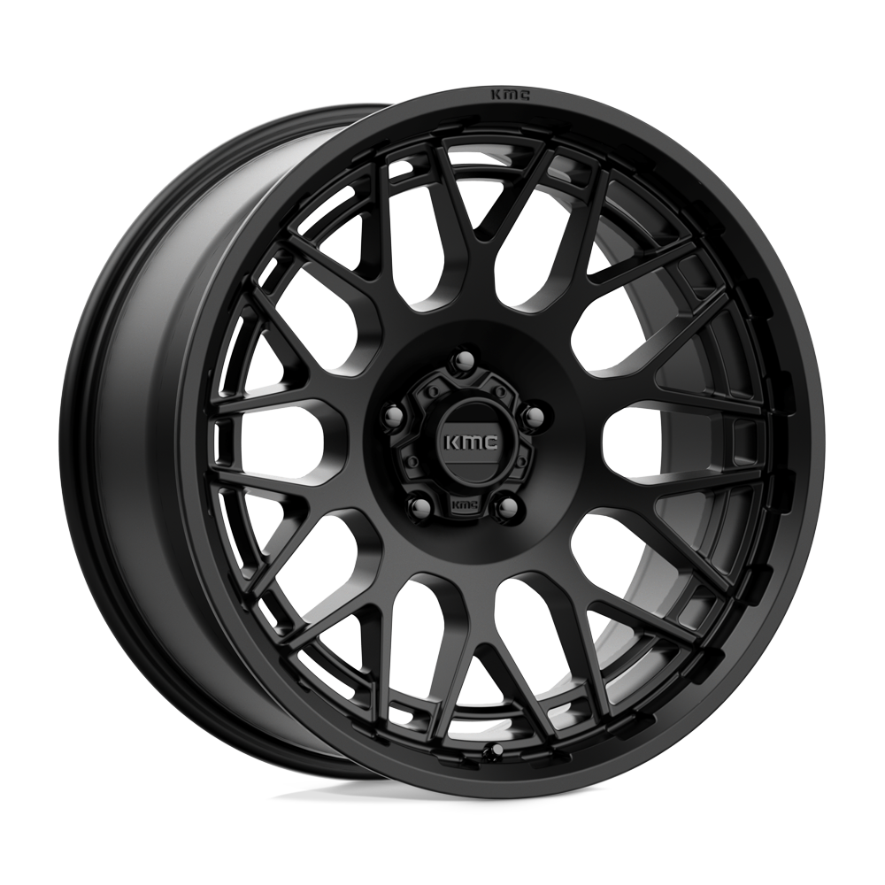 KMC KM722 TECHNIC SATIN BLACK Wheel 20x9 5X127mm +0 71.5mm