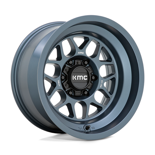 KMC KM725 TERRA METALLIC BLUE Wheel 17x9 6X139.7mm -38 106.1mm