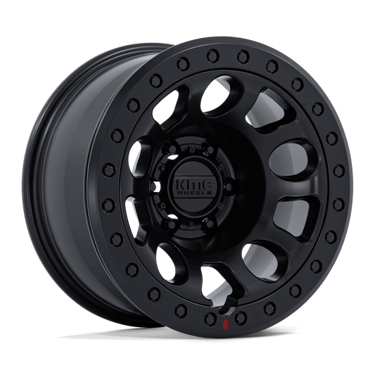KMC KM241 E25 BEADLOCK BLACKOUT Wheel 17x9 6X139.7mm -38 108mm