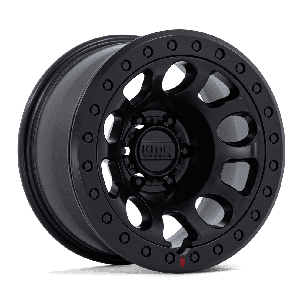 KMC KM241 E25 BEADLOCK BLACKOUT Wheel 17x9 6X139.7mm +1 108mm