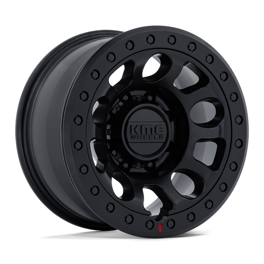 KMC KM241 E25 BEADLOCK BLACKOUT Wheel 17x9 8X170mm -38 125.1mm