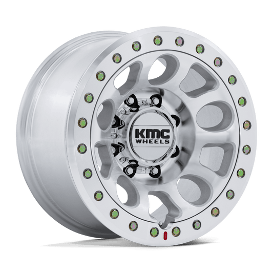 KMC KM241 E25 BEADLOCK MACHINED Wheel 17x9 8X165.1mm -38 125.1mm