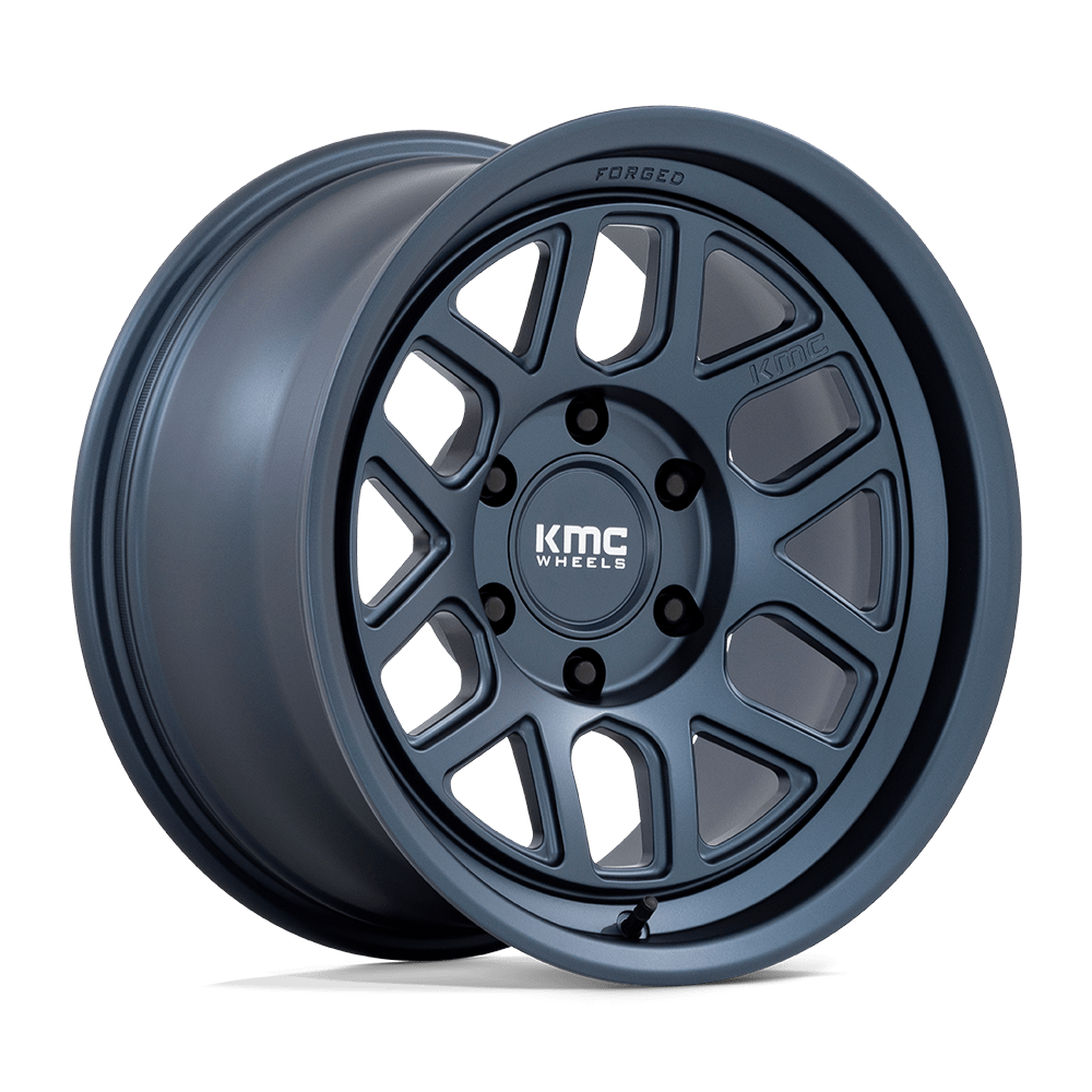 KMC KM446 MESA FORGED MONOBLOCK METALLIC BLUE Wheel 17x8.5 6X135mm +0 87.1mm