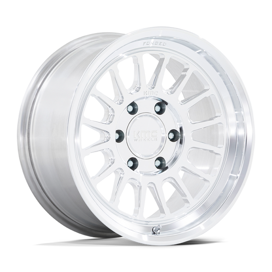 KMC KM447 IMPACT FORGED MONOBLOCK RAW MACHINED Wheel 18x9 6X139.7mm -12 106.1mm