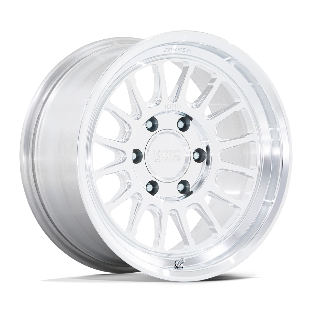 KMC KM447 IMPACT FORGED MONOBLOCK RAW MACHINED Wheel 18x9 6X135mm -12 87.1mm