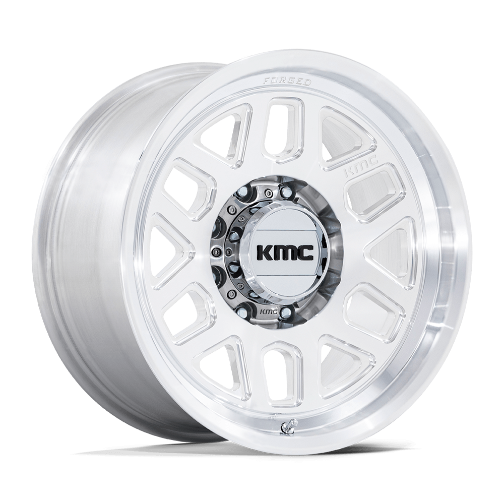 KMC KM451 MESA FORGED MONOBLOCK RAW MACHINED Wheel 18x9 8X165.1mm -12 125.1mm
