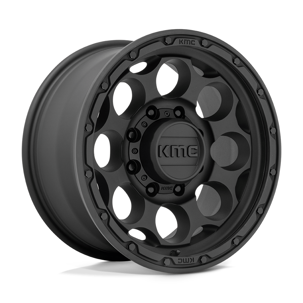 KMC KM541 DIRTY HARRY TEXTURED BLACK Wheel 17x8.5 8X170mm +0 125.1mm