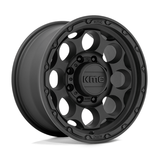 KMC KM541 DIRTY HARRY TEXTURED BLACK Wheel 17x8.5 8X180mm +0 124.2mm