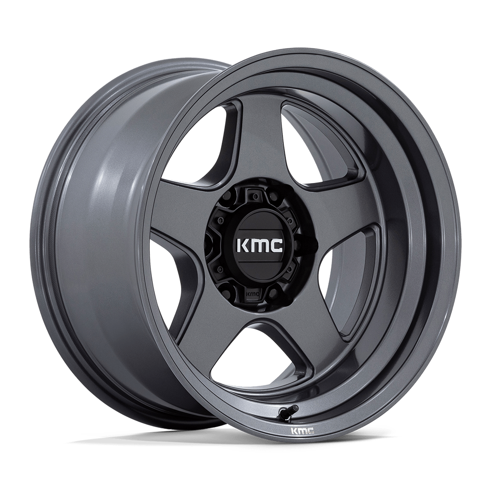 KMC KM728 LOBO MATTE ANTHRACITE Wheel 17x8.5 6X139.7mm +18 106.1mm