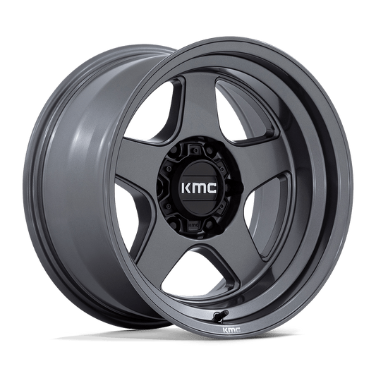 KMC KM728 LOBO MATTE ANTHRACITE Wheel 17x9 6X139.7mm -38 106.1mm