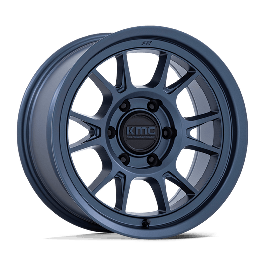 KMC KM729 RANGE METALLIC BLUE Wheel 17x8.5 6X135mm -10 87.1mm