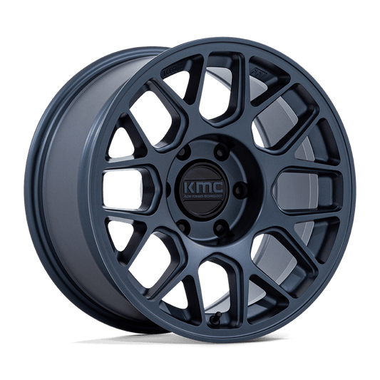 KMC KM730 HATCHET METALLIC BLUE Wheel 17x8.5 6X139.7mm -10 106.1mm