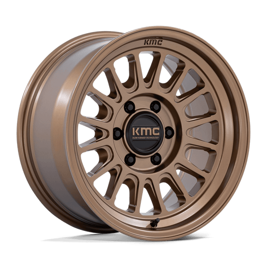 KMC KM733 IMPACT FFT MATTE BRONZE Wheel 17x8.5 5X127mm +0 71.5mm