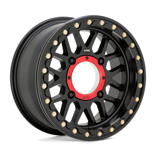 GRENADE UTV BL 15X7 4X156 S-BLK 10MM
