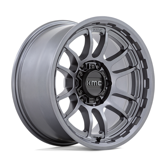 KMC KM727 WRATH MATTE ANTHRACITE Wheel 17x8.5 6X139.7mm +0 106.1mm