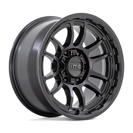 KMC KM727 WRATH SATIN BLACK Wheel 17x8.5 5X127mm +0 71.5mm