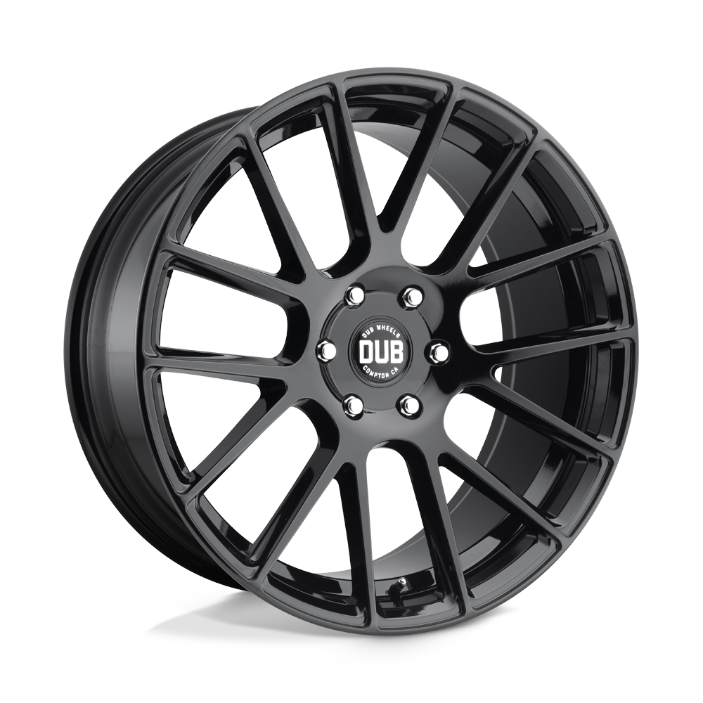 DUB 1PC S205 LUXE GLOSS BLACK Wheel 22x9.5 6X135mm +30 87.1mm