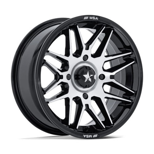 RADAR UTV 16X7 5X4.5 72 +10 G-BLK-MCH
