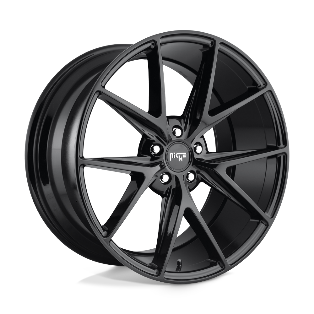 Niche 1PC M119 MISANO GLOSS BLACK Wheel 20x9 5X120mm +35 72.56mm