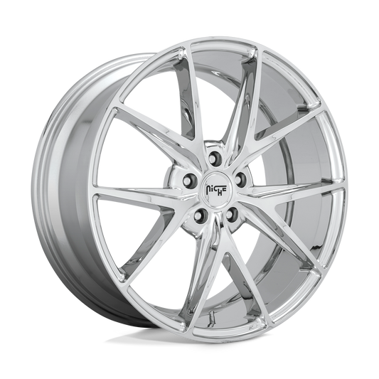 Niche 1PC M248 MISANO CHROME Wheel 18x8 5X120mm +40 72.56mm