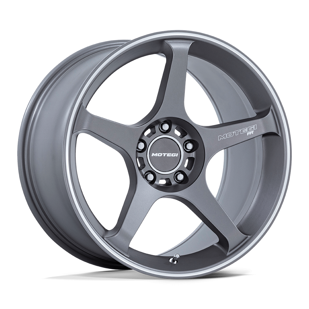 Motegi MR159 BATTLE V GUNZILLA W MACHINED LIP STRIPE Wheel 18x9.5 5X114.3mm +25 72.56mm