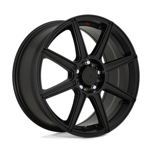 Motegi MR142 CS8 SATIN BLACK Wheel 17x7 5X112/5X114.3mm +40 72.56mm